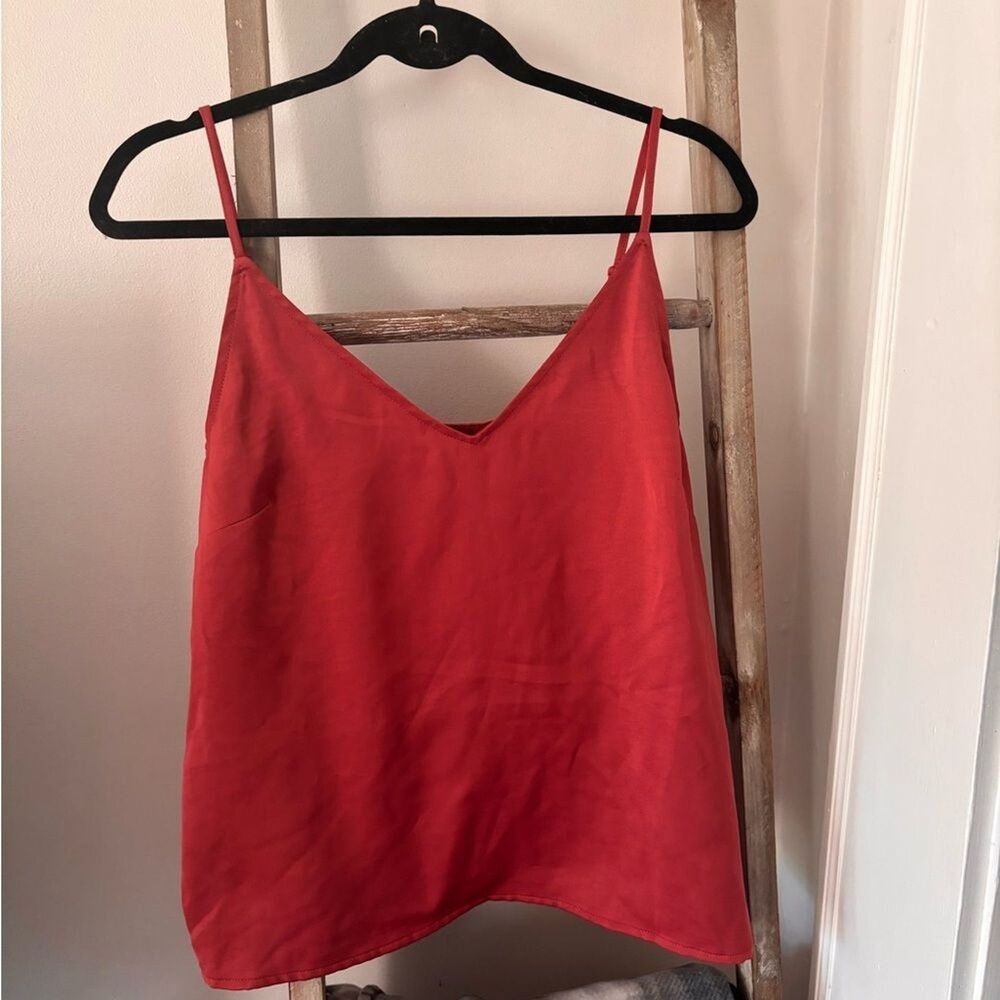 a new day Red Camisole Top